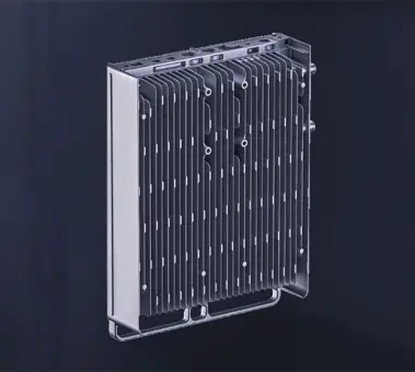 Lamellar heat sink for 5G – Heat sink